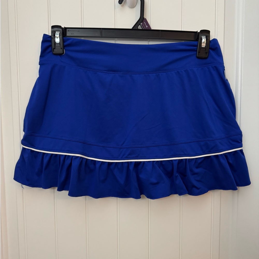 Nike Women's royal Blue Tennis Skort size large #108 - Picture 2 of 4